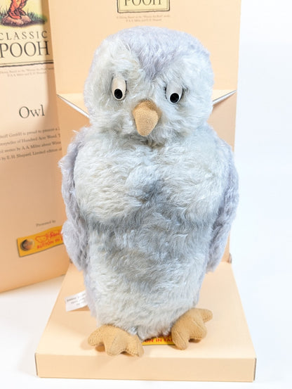Steiff Owl from Winnie the Pooh Collection, Ltd Edition - 651793