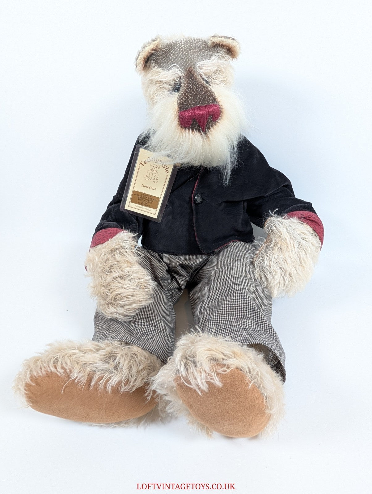 Teddystyle Bear "Arthur"  By Janet Clarke - One of a Kind 1/1