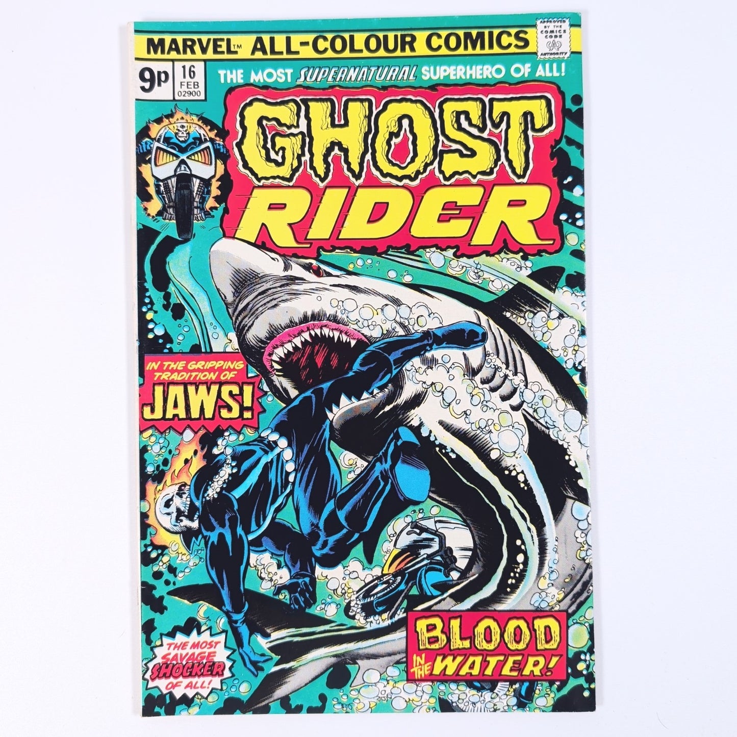 Ghost Rider #16 , Marvel Comics - 1976