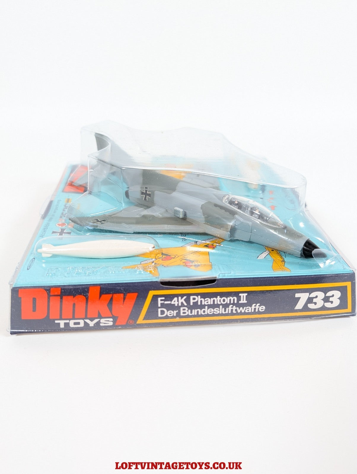Dinky 733 F-4K German Phantom II Der Bundesluftwaffe Aircraft - Mint