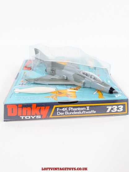 Dinky 733 F-4K German Phantom II Der Bundesluftwaffe Aircraft - Mint