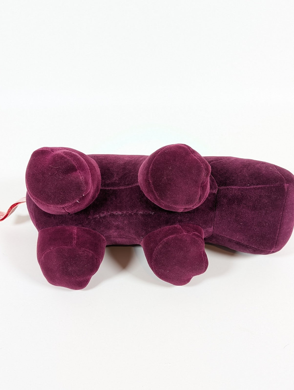 Manhattan Toy Company Hippo Purple 12in Plush Stuffed Toy, from 1986