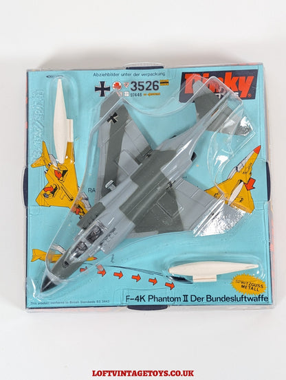Dinky 733 F-4K German Phantom II Der Bundesluftwaffe Aircraft - Mint