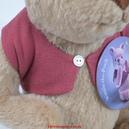R. John Wright Classic Winnie the Pooh Teddy Bear