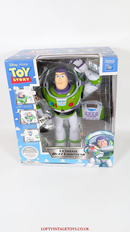 Pixar Toy Story Ultimate Buzz Lightyear Programmable Robot - New & Sealed
