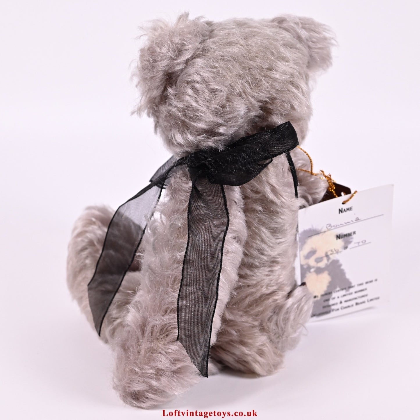 Charlie Bears / Bear Studio Isabelle Collection Bonnie Teddy Bear Ltd Ed of 70