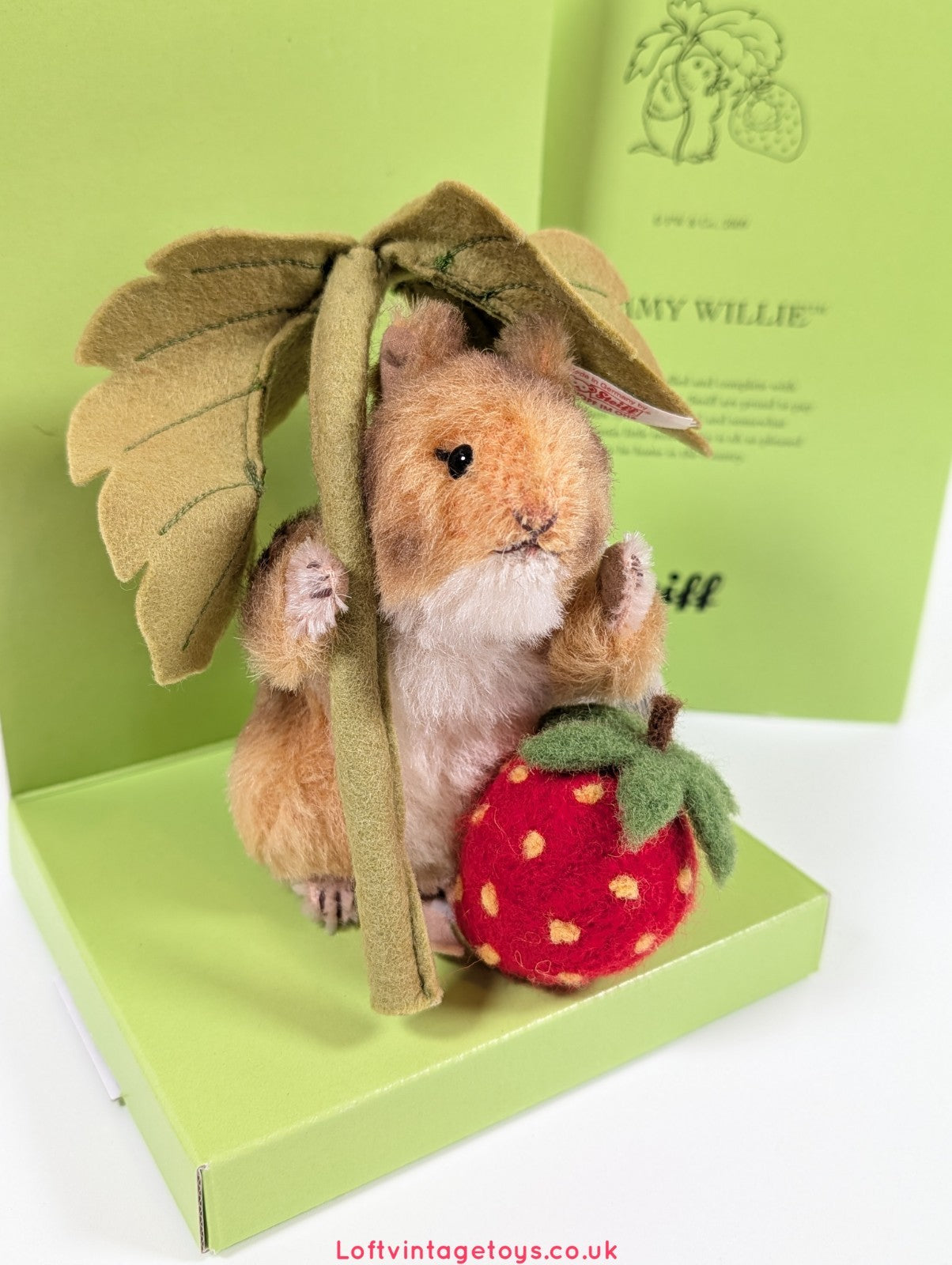 Steiff Beatrix Potter Timmy Willie Mouse - 663222, Ltd Edition of 1500
