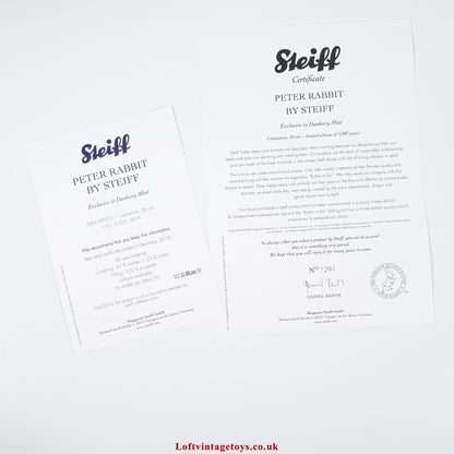 Steiff Peter Hase feiert 150-jähriges Jubiläum, Ltd Ed