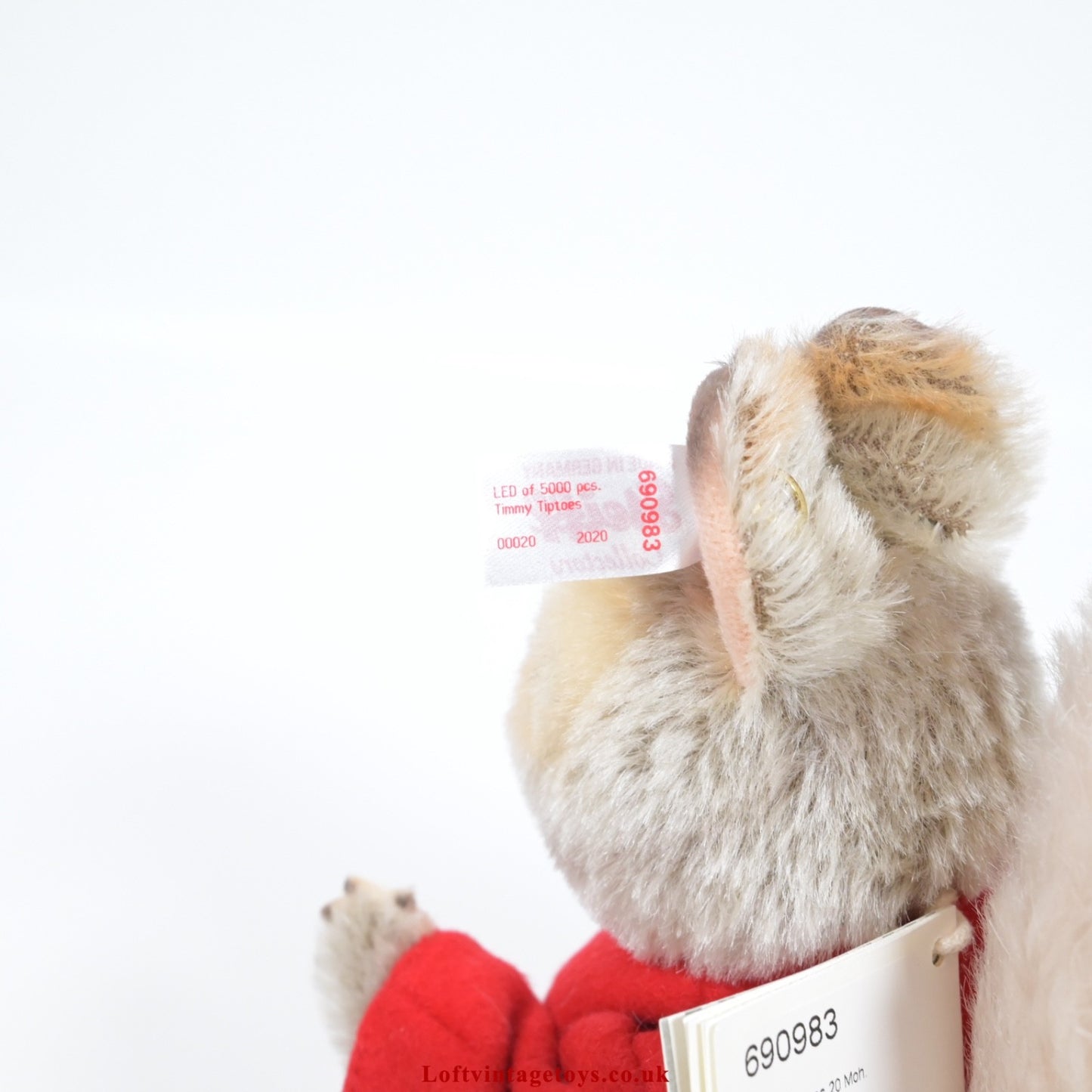 Steiff Timmy Tiptoes, Limited Edition of 5,000,  Beatrix Potter - 690983