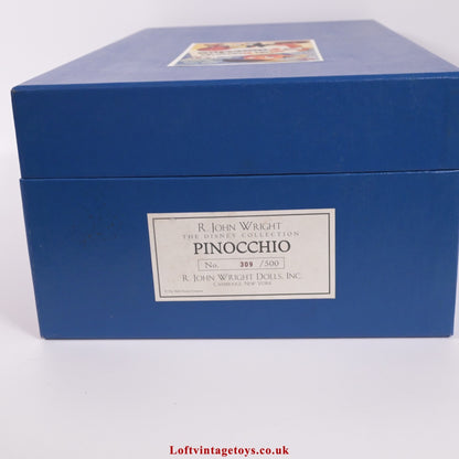 R. John Wright Pinocchio, Larger 16" Ltd Ed Version of 500