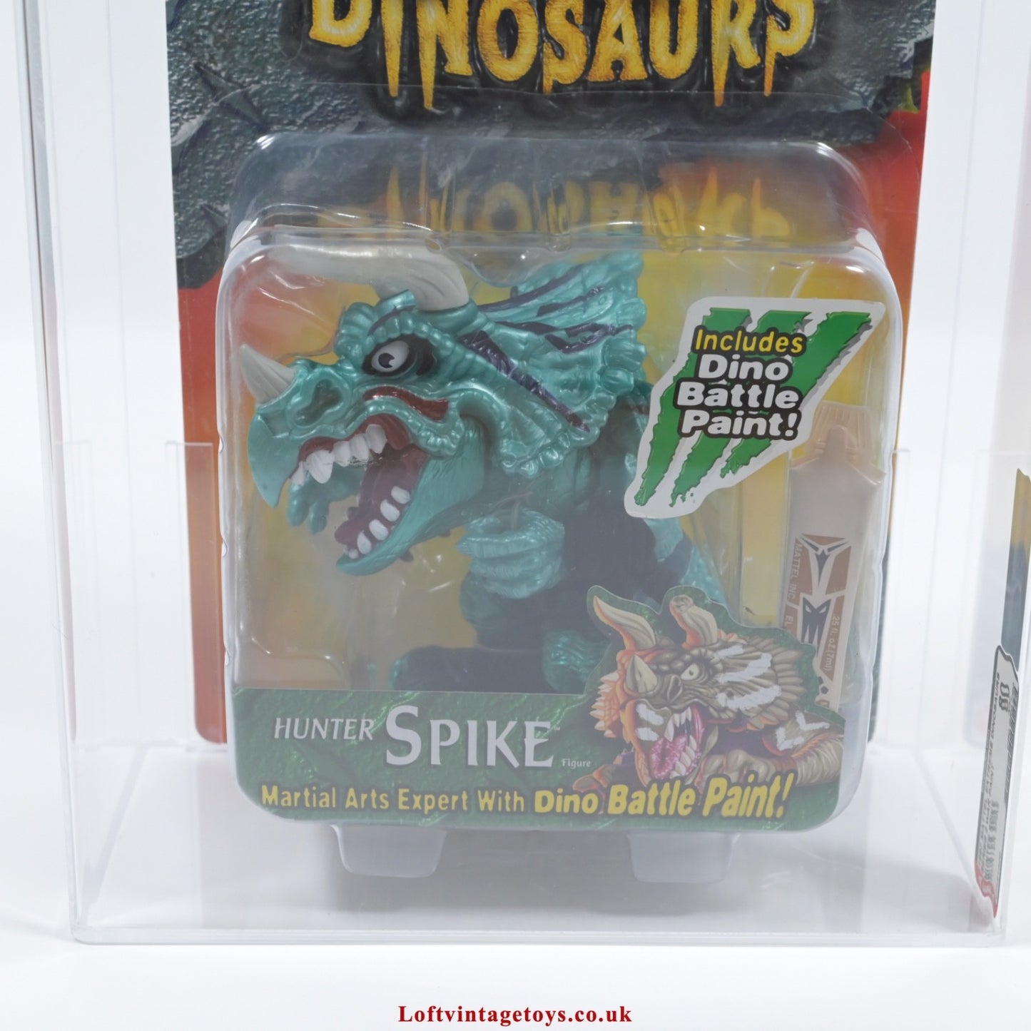 Extreme Dinosaurs War Paint Hunter Spike AFA 80, 1997 - Very RARE