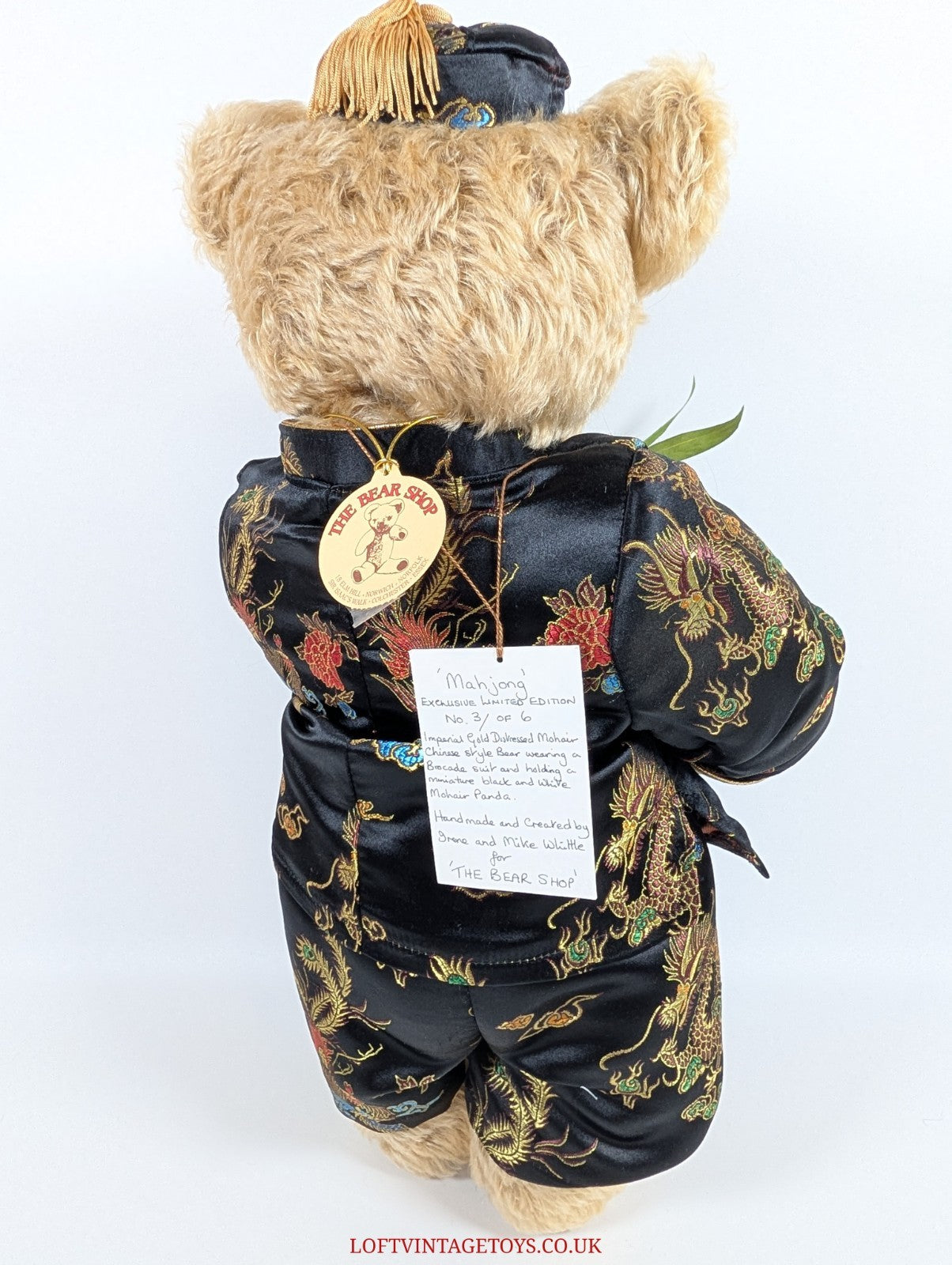 Whittle Le Woods "Mahjong" Carrying a Panda Bear, Ltd Ed of 6