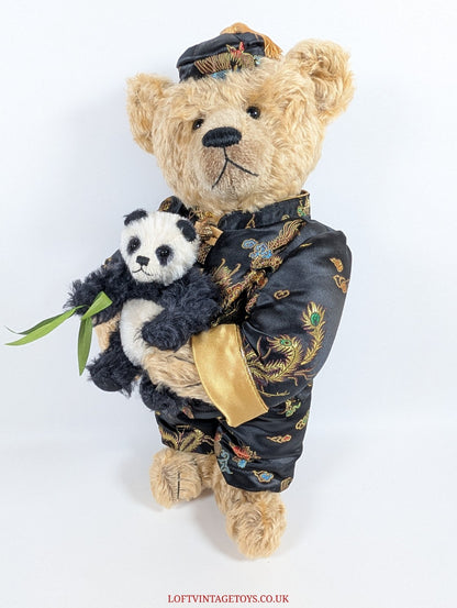 Whittle Le Woods "Mahjong" Carrying a Panda Bear, Ltd Ed of 6