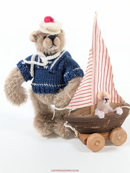 Loris Hancock "Sailing Pals" , OOAK Ltd Ed 1/1