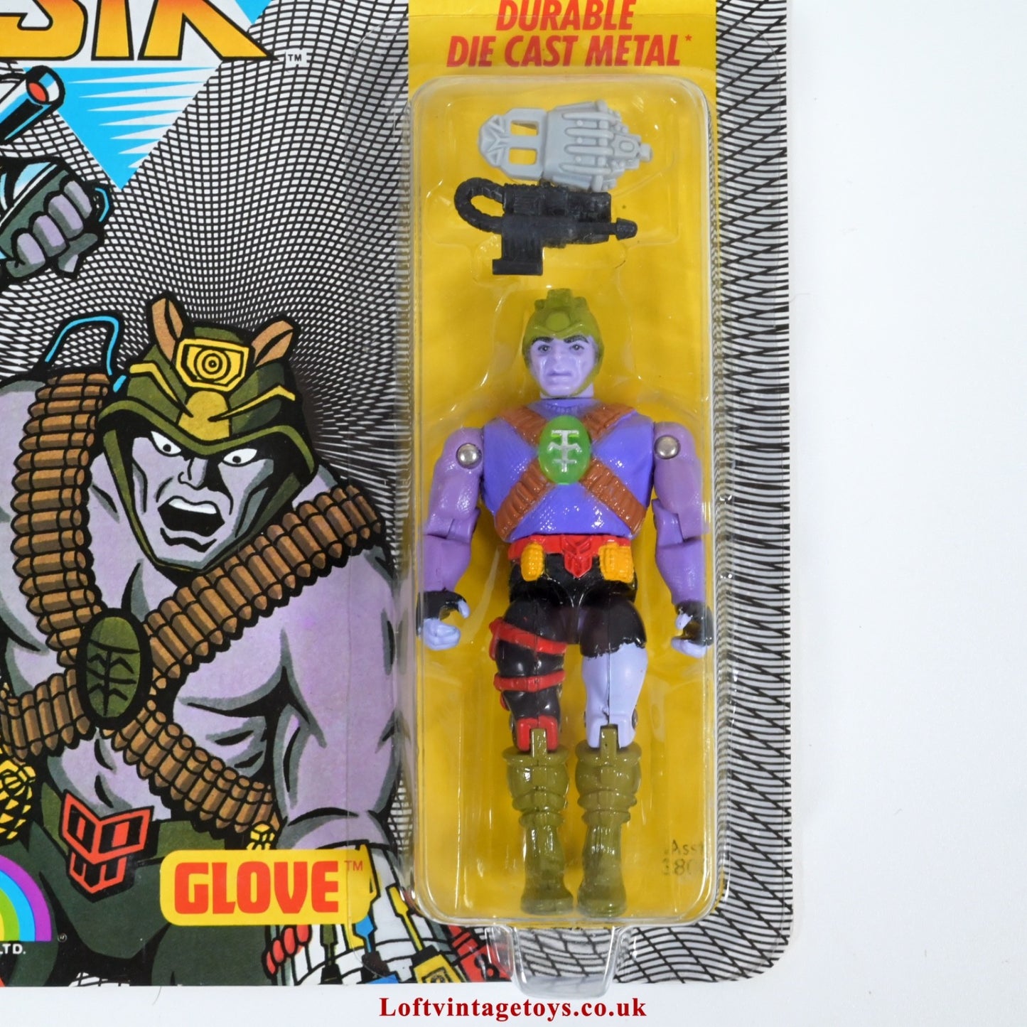 Vintage  LJN Toys Bionic Six GLOVE Action Figure 1986 - New & Sealed