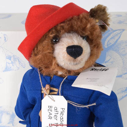 Steiff Paddington Bear - 664632, Ltd Ed, UK and Ireland Exclusive