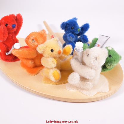 Steiff Mini Colour Splash Teddy Bears - 038310