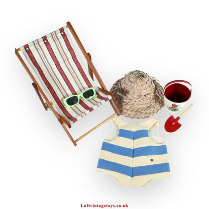 R John Wright Paddington At The Beach Outfit, Ltd Edition of 1000