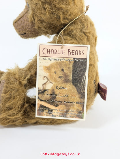 Charlie Bears Dylan - CBM 16070,  Ltd Ed of 200 from 2006 - RARE