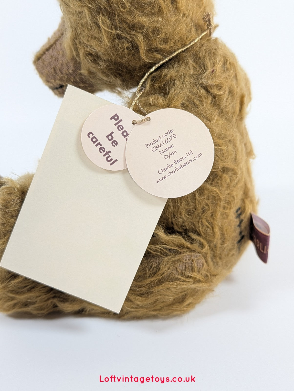 Charlie Bears Dylan - CBM 16070,  Ltd Ed of 200 from 2006 - RARE