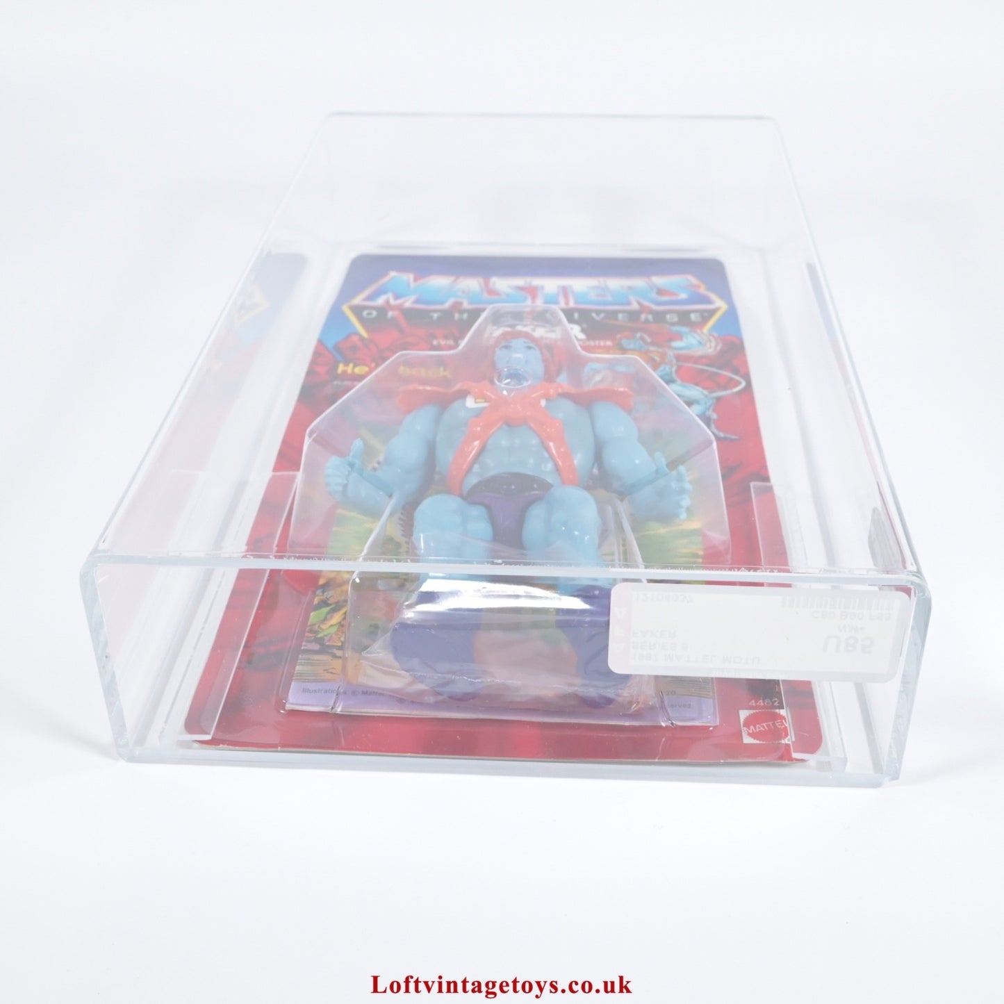 Mattel Masters of the Universe Faker,  Series 6 , AFA 85 UNCIRCULATED