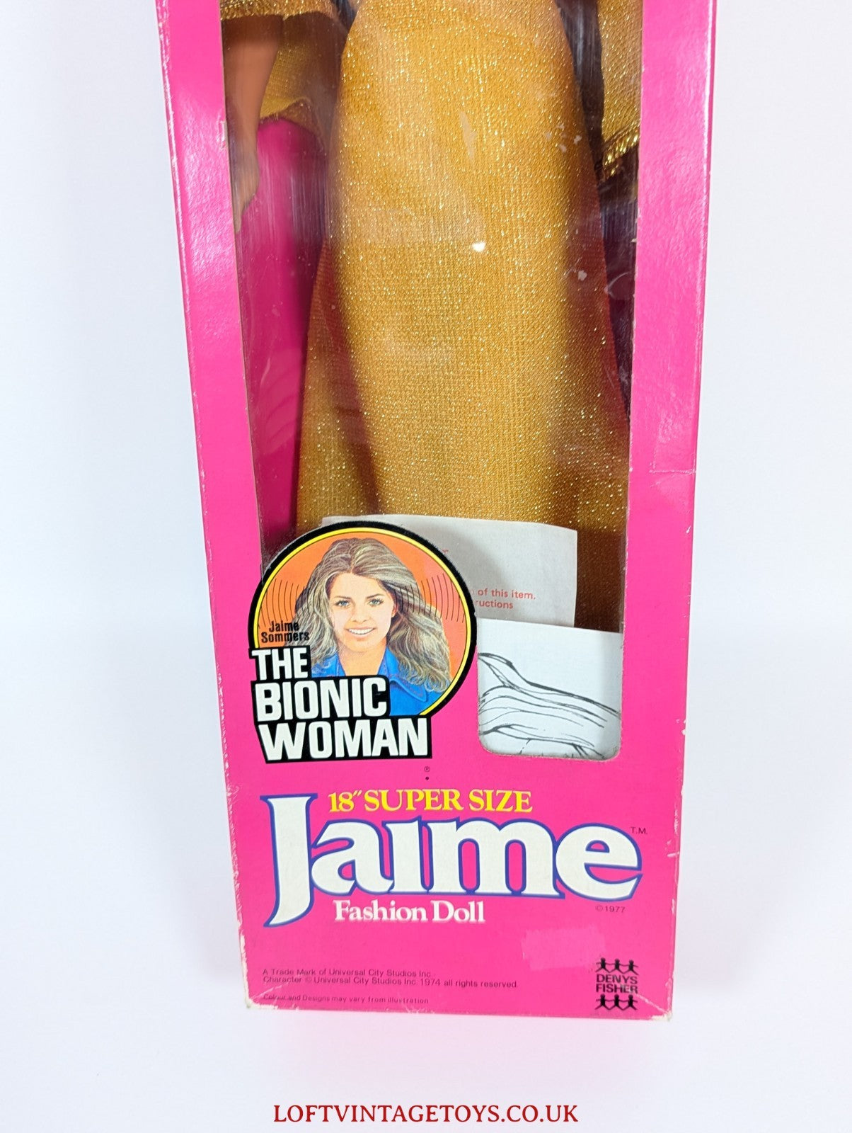 Denys Fisher The Bionic Woman 18 inch Super Size Jaime Fashion Doll