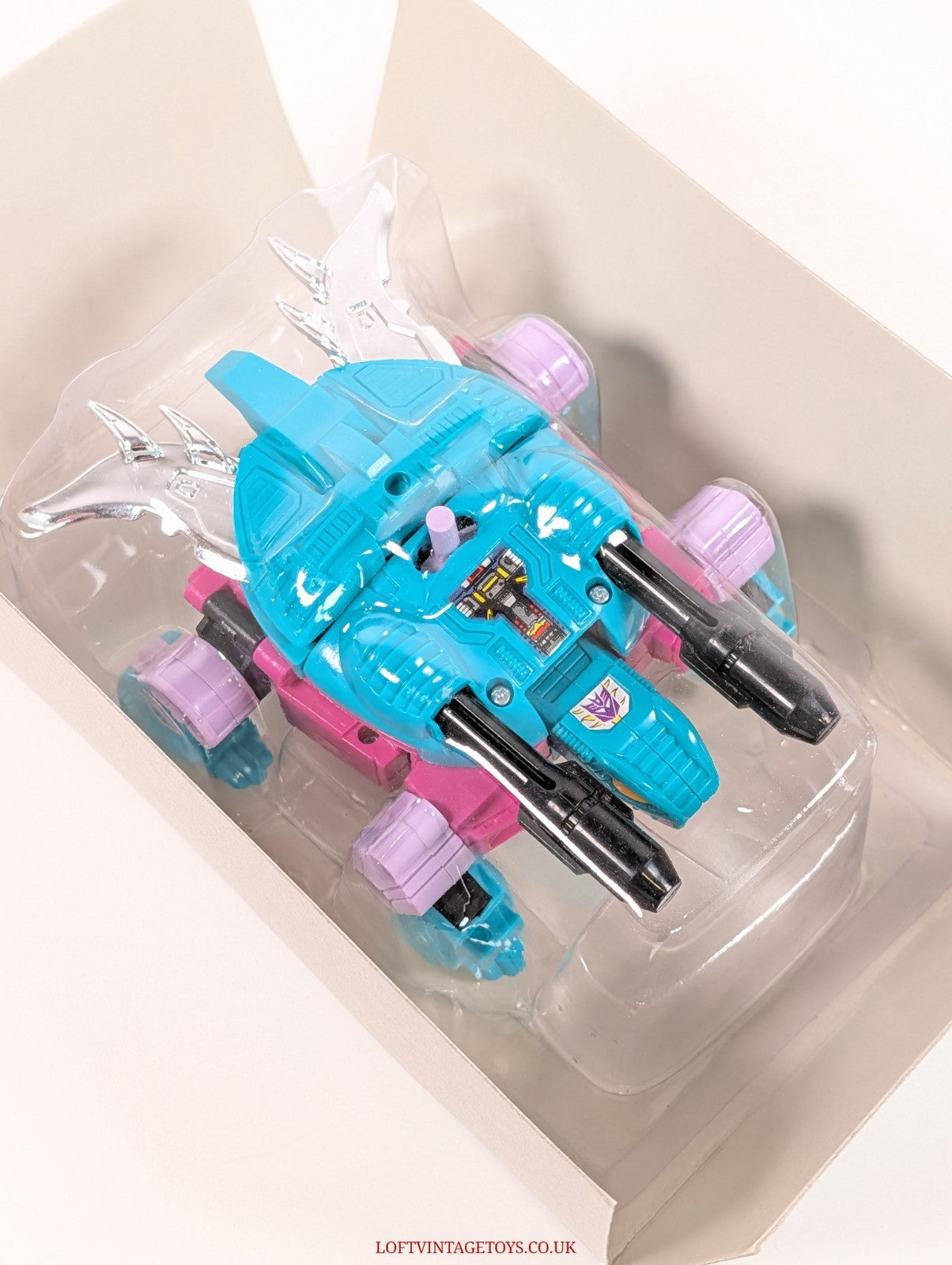 Hasbro vintage G1 Transformers Seacon Decepticon Leader Snaptrap