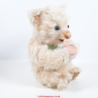 R John Wright Cupcake From The Teddy Bear Bake Shoppe Collection, Ltd Ed of 300