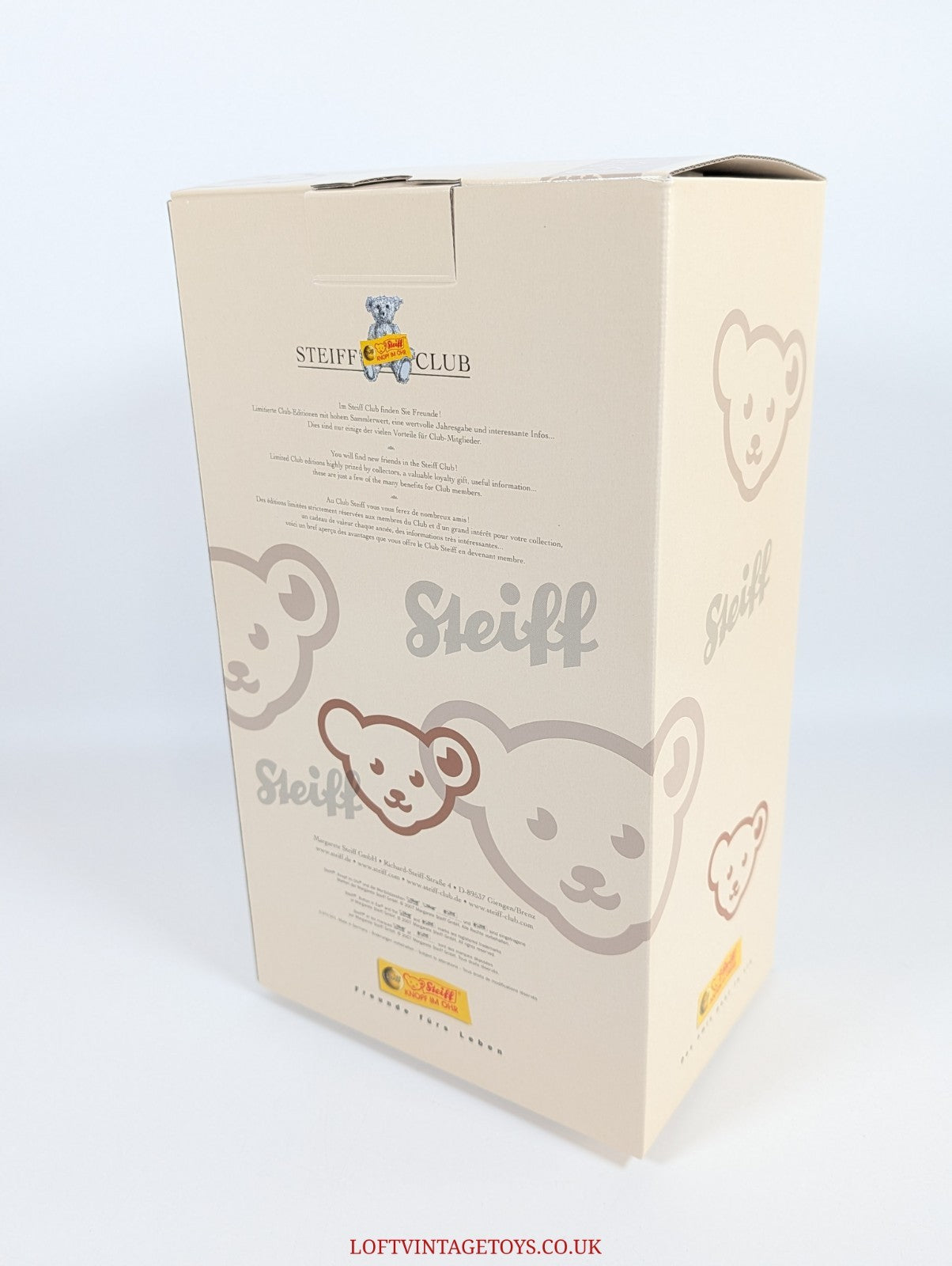 Steiff 1908 Replica Bear With Growler - 408007