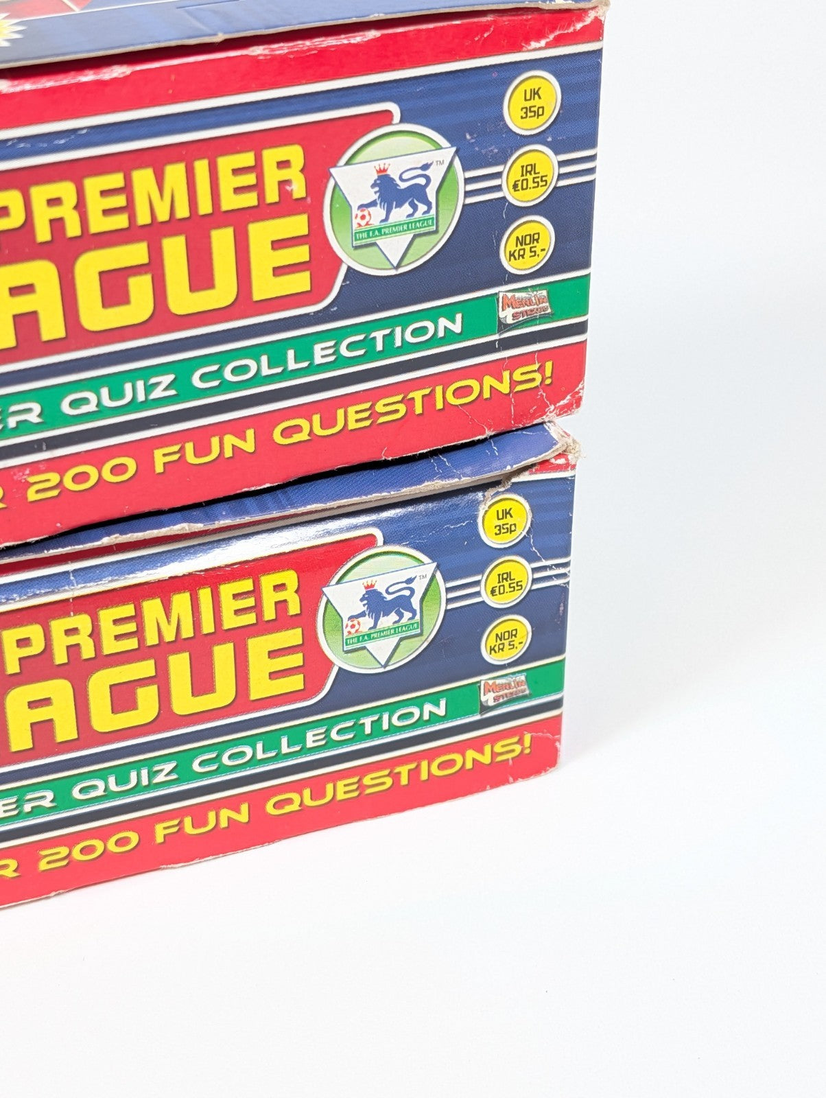 Topps FA Premier League Stickers 2005 Booster Box of 50 Packs * 4 BOXES