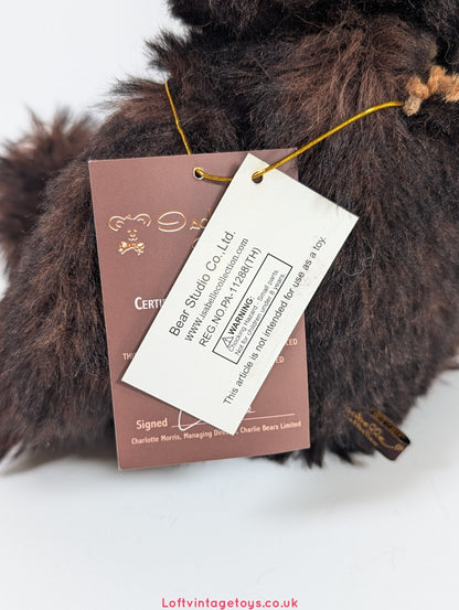 Charlie Bears / Bear Studio Appledore Teddy Bear, Ltd Ed of 20 - Very Rare