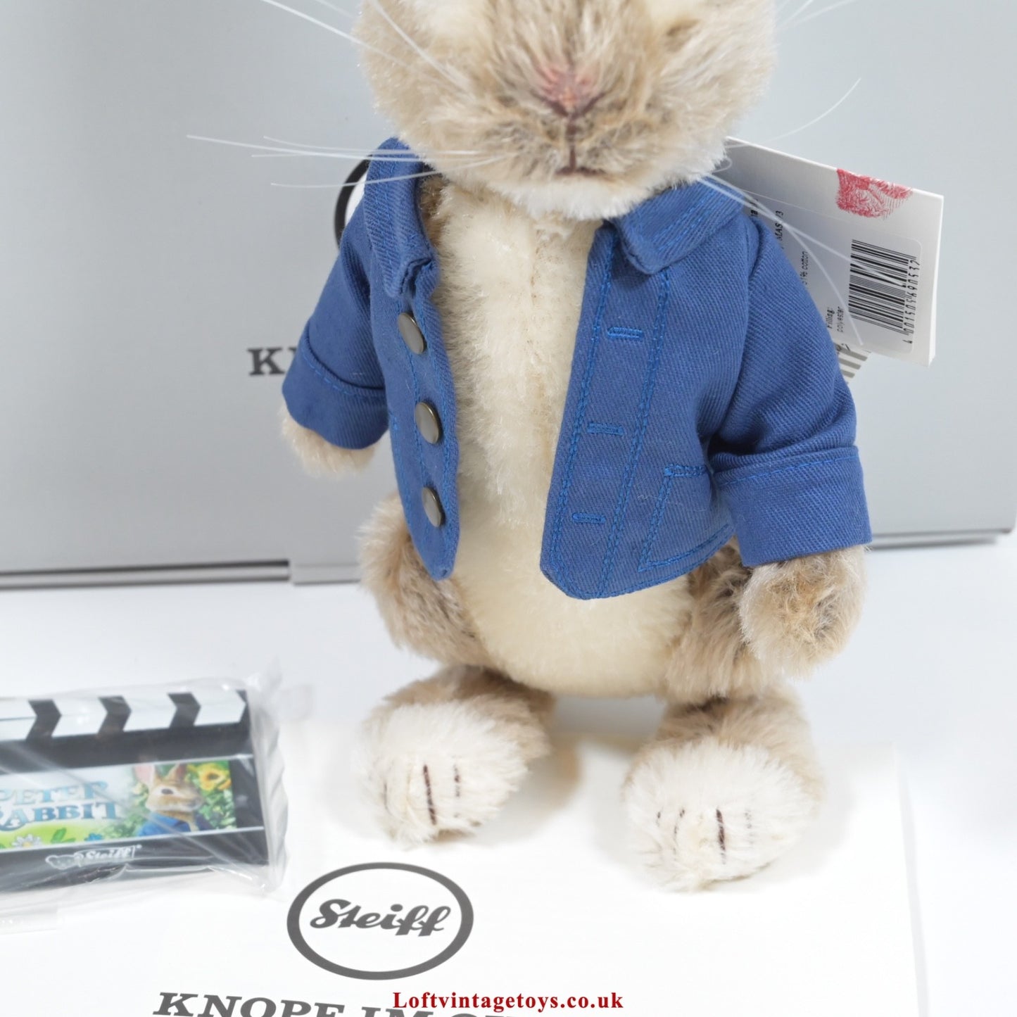Steiff Peter Rabbit - The Movie Edition Ltd Ed of 2,000 - 690532