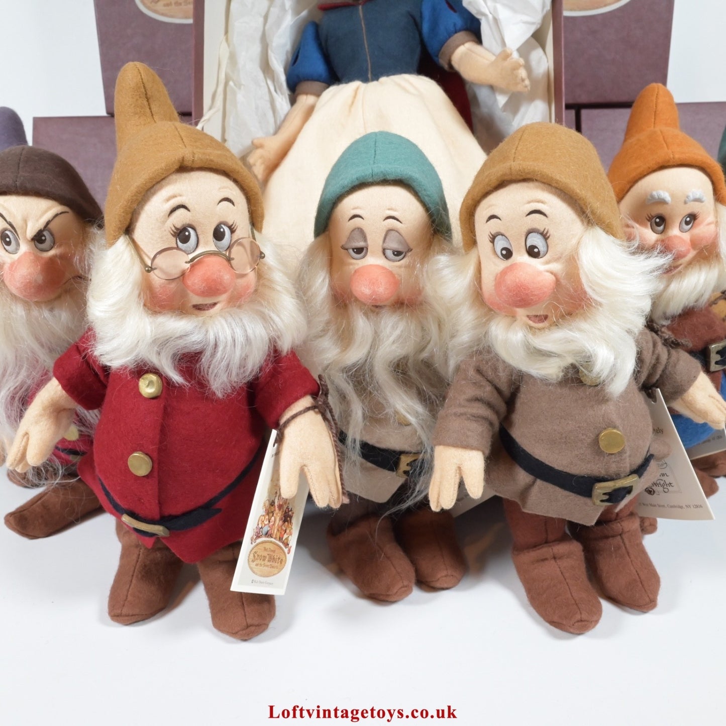 R. John Wright Snow White & The Seven Dwarf, Ltd Edition Set