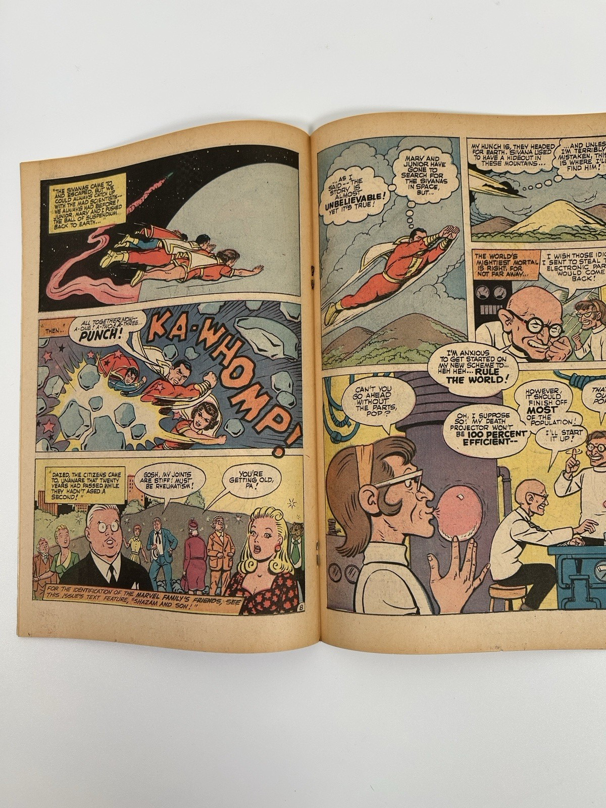 Dc Comics Shazam No 1.  - 1973