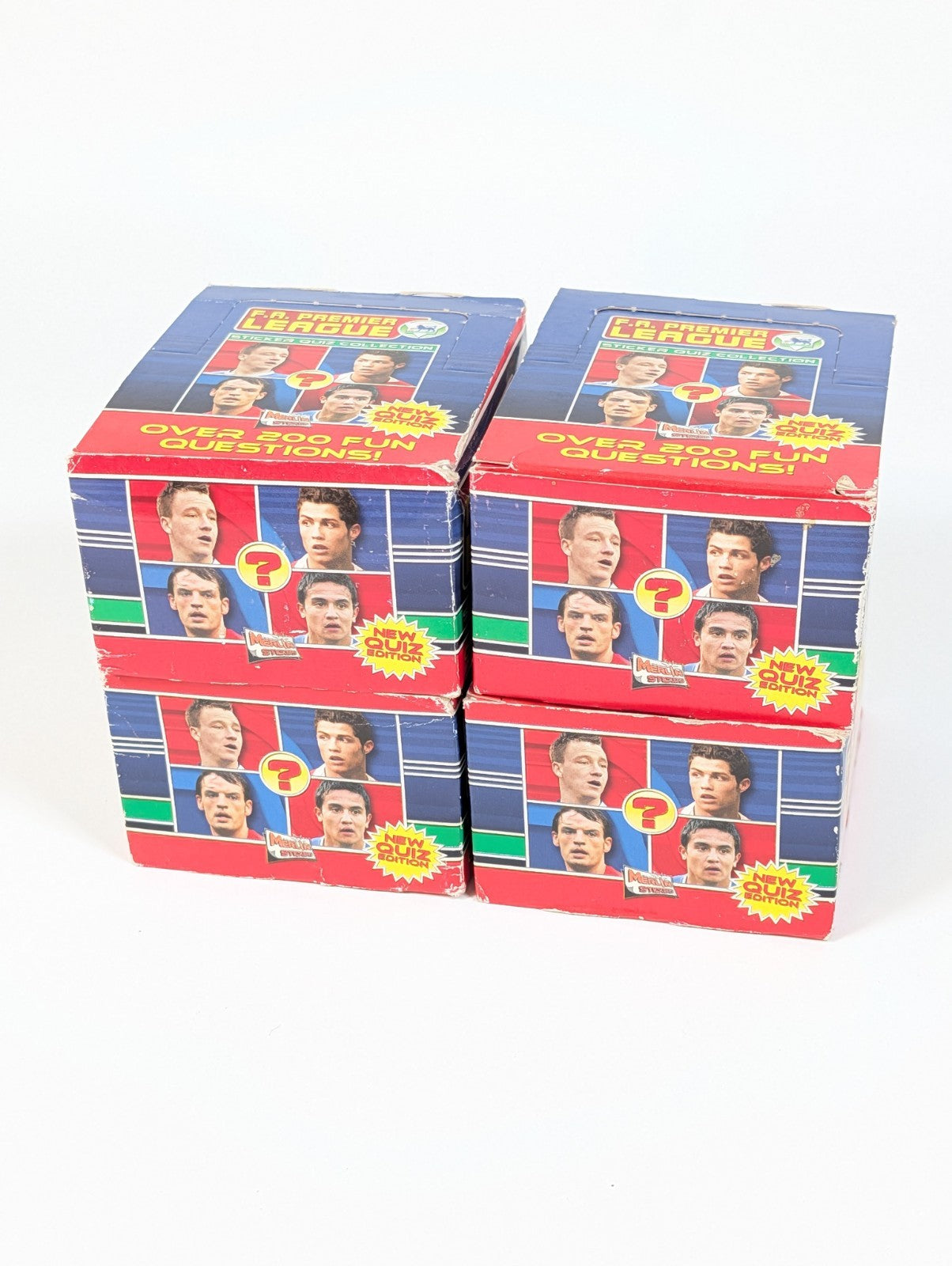 Topps FA Premier League Stickers 2005 Booster Box of 50 Packs * 4 BOXES