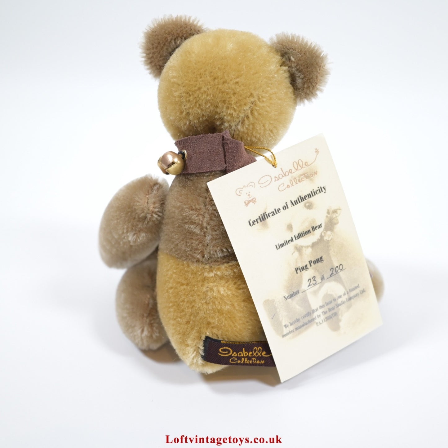 Bear Studio / Charlie Bears  Ping Pong - SJ 3625, Ltd Ed of 200
