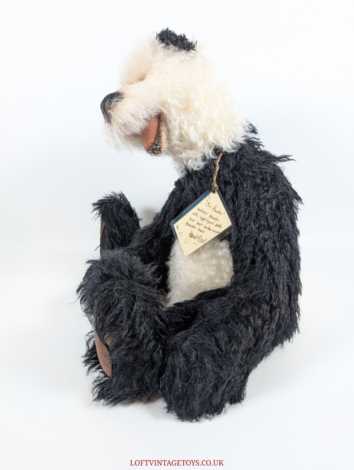 Teddystyle Bear "Chi Panda"  By Janet Clarke - One of a Kind 1/1
