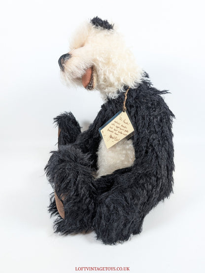 Teddystyle Bear "Chi Panda"  By Janet Clarke - One of a Kind 1/1