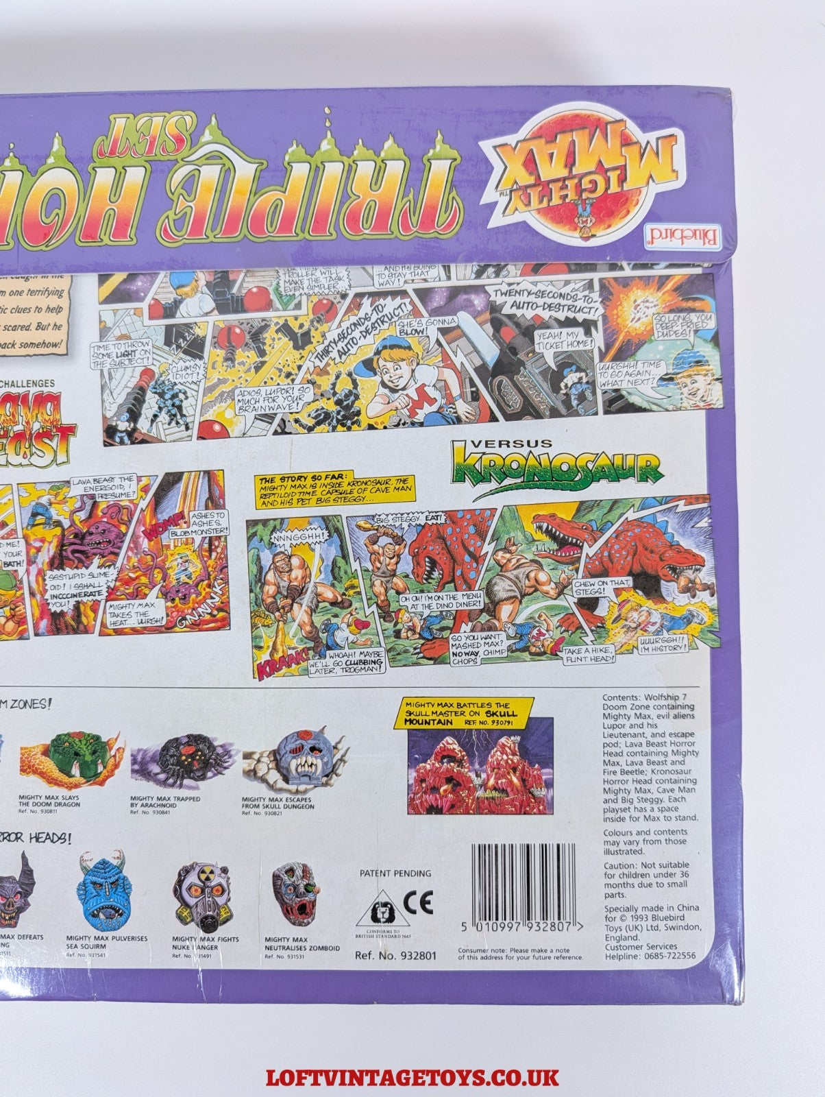 Bluebird Mighty Max Triple Horror Play Set - New & Sealed