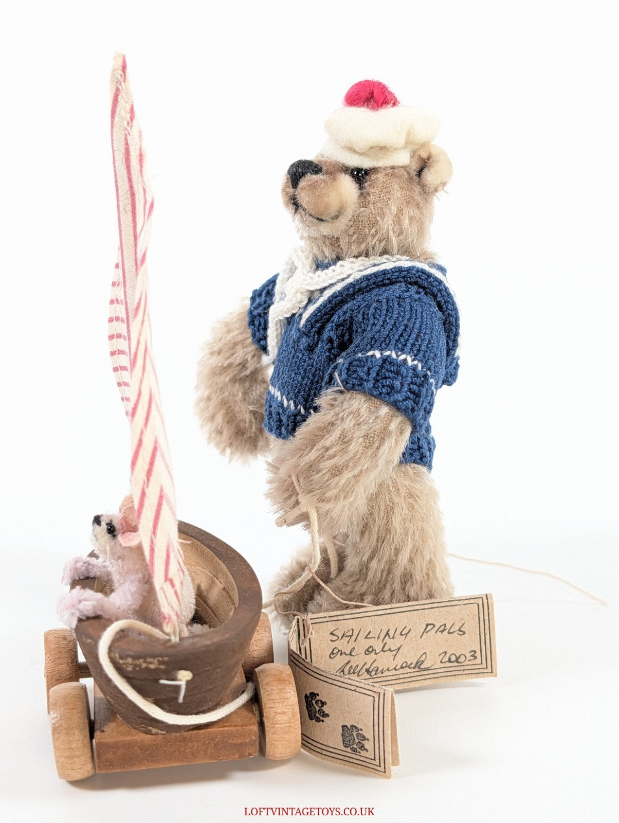 Loris Hancock "Sailing Pals" , OOAK Ltd Ed 1/1