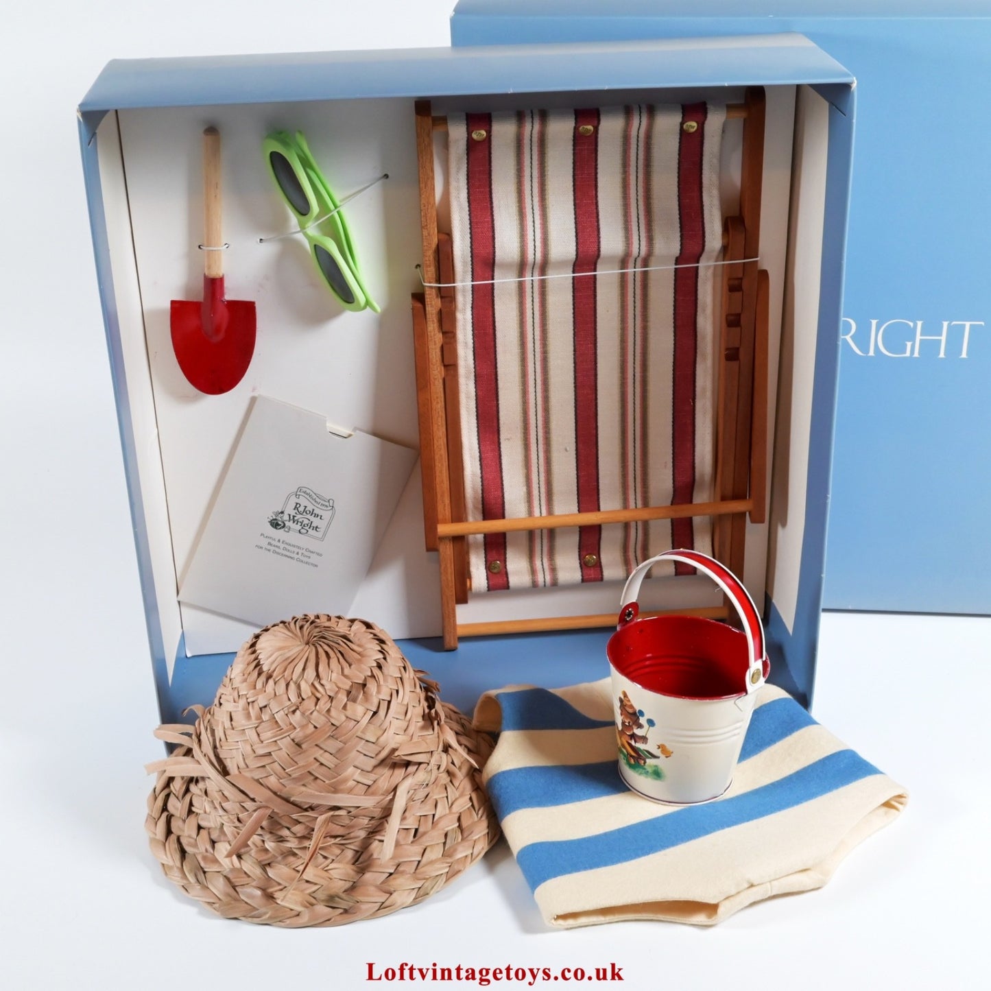 R John Wright Paddington At The Beach Outfit, Ltd Edition of 1000