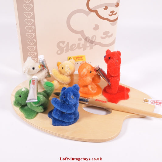 Steiff Mini Colour Splash Teddy Bears - 038310