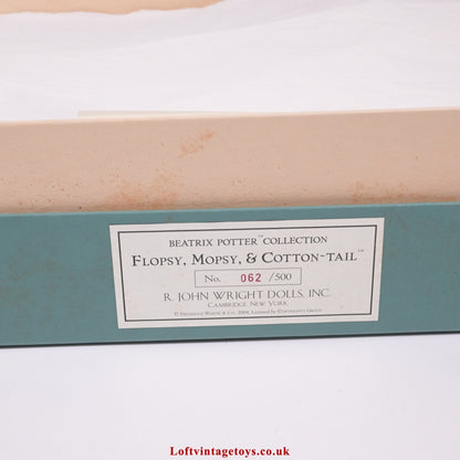 R John Wright  Beatrix Potter Flopsy, Mopsy & Cottontail, Ltd Ed of 500