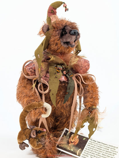 Loris Hancock "Tree Tops Protector With Ring Tailed Possum", OOAK Ltd Ed 1/1