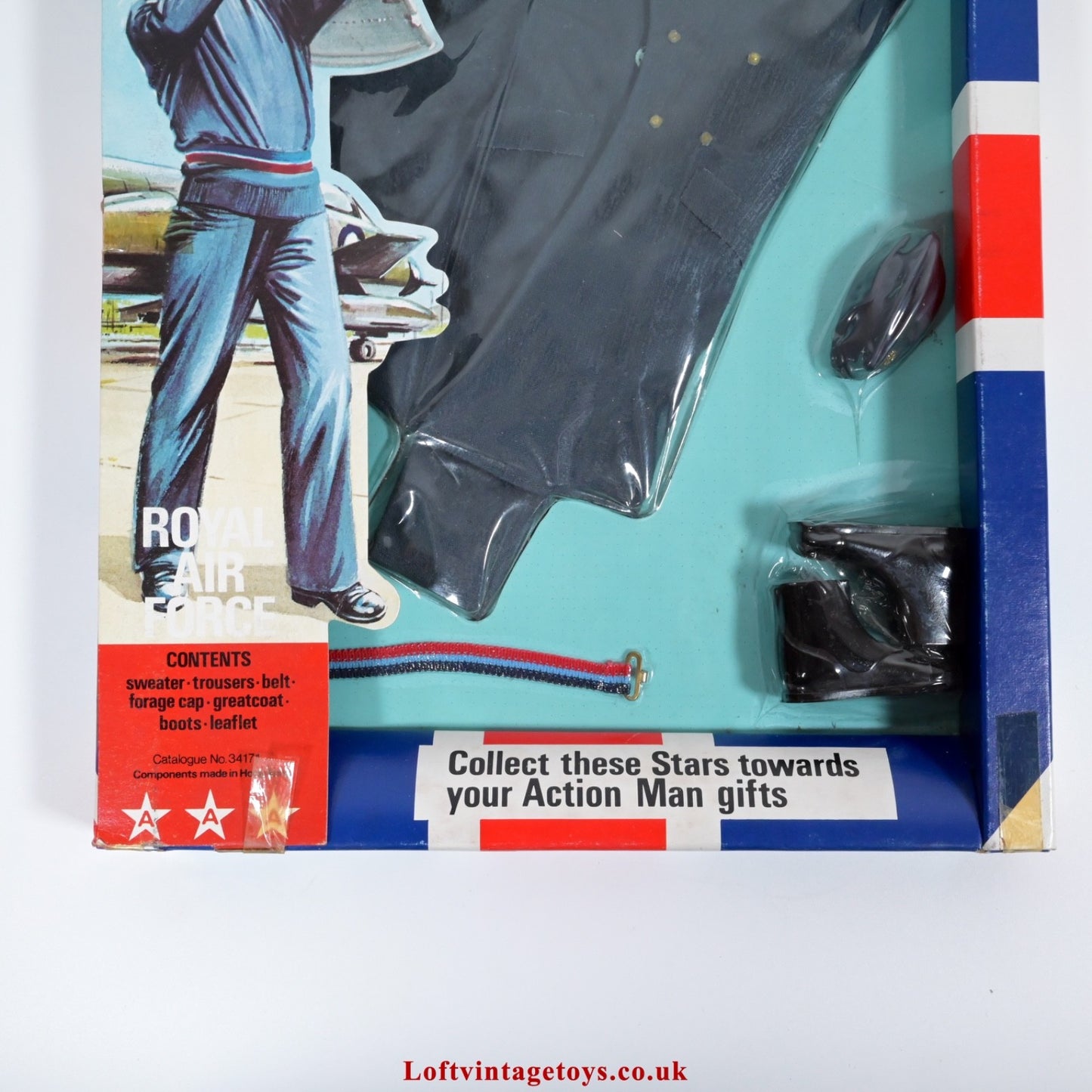 Vintage Palitoy Action Man Famous British Uniforms Royal Air Force Outfit