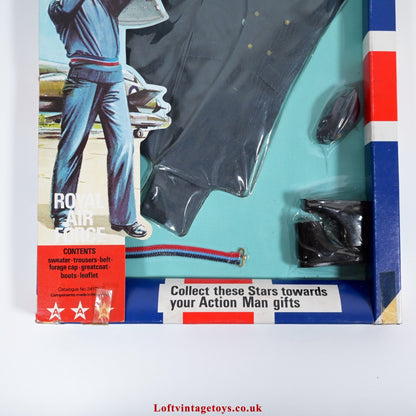 Vintage Palitoy Action Man Famous British Uniforms Royal Air Force Outfit