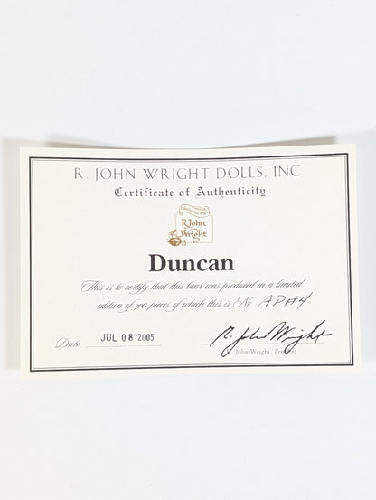 R John Wright Duncan - Artist Proof Edition 4 of 5