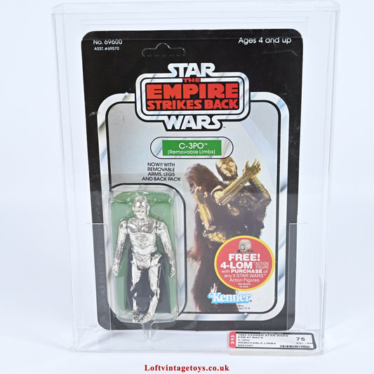 Kenner Star Wars The Empire Strikes Back C-3PO Removable Limbs AFA 75