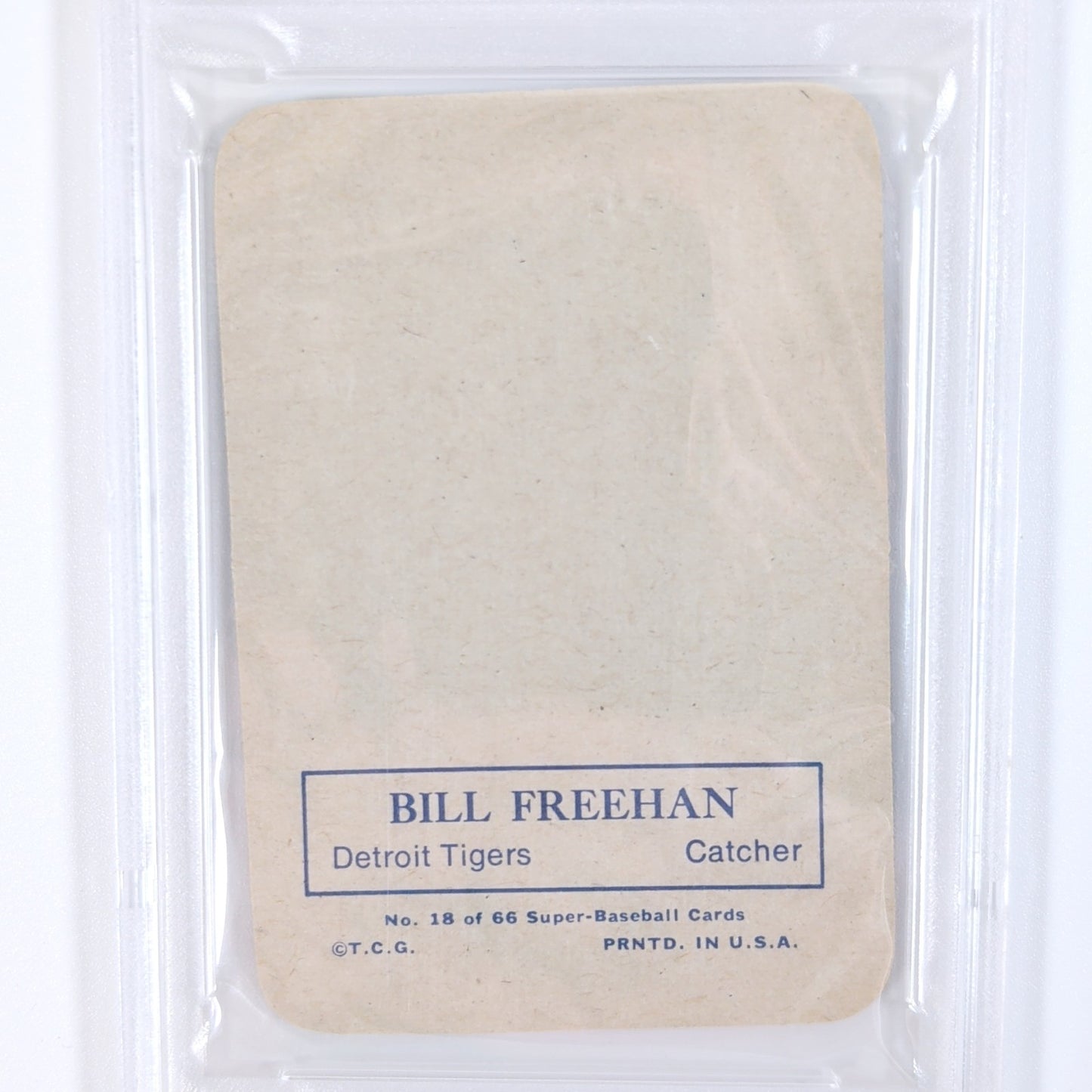 1969 TOPPS SUPER #18 BILL FREEHAN