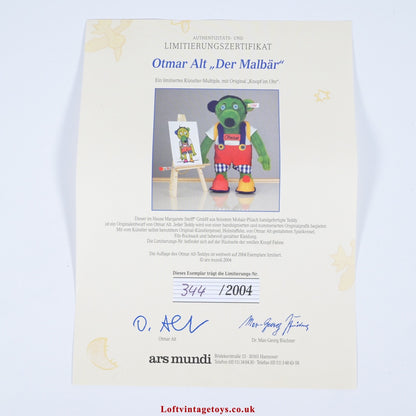 Steiff Teddybar Otmar Alt Moh  - 994074 Ltd Edition